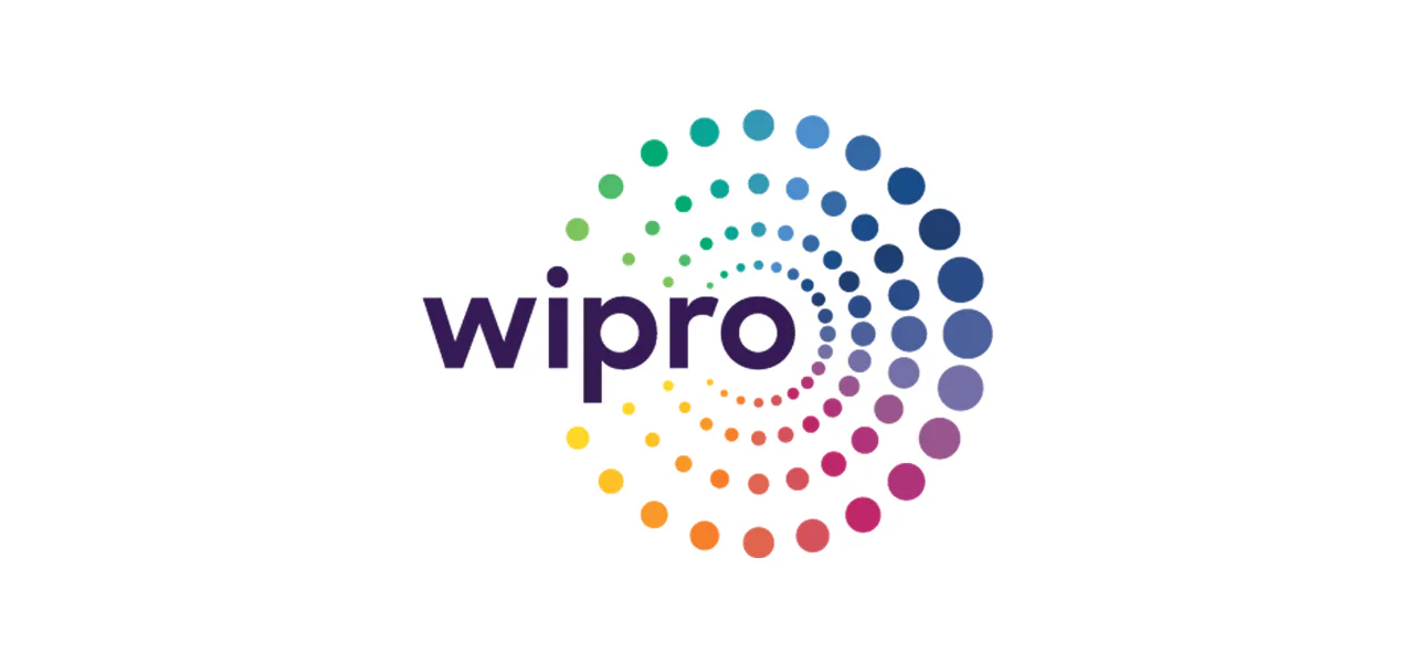 Логотип Wipro на сторінці квартальних результатів компанії