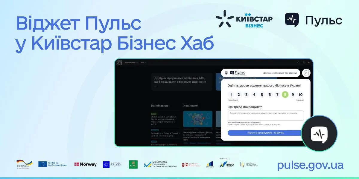 Представники Мінекономіки та Київстар під час підписання меморандуму про підтримку українського бізнесу