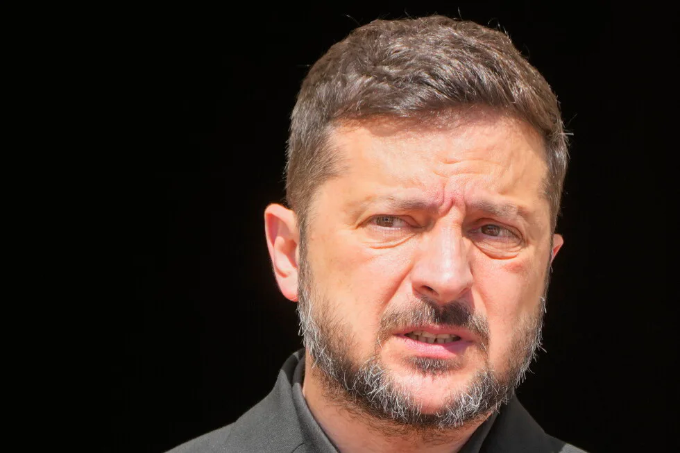 Михайло Федоров під час брифінгу в Києві після кадрових змін у Міноборони