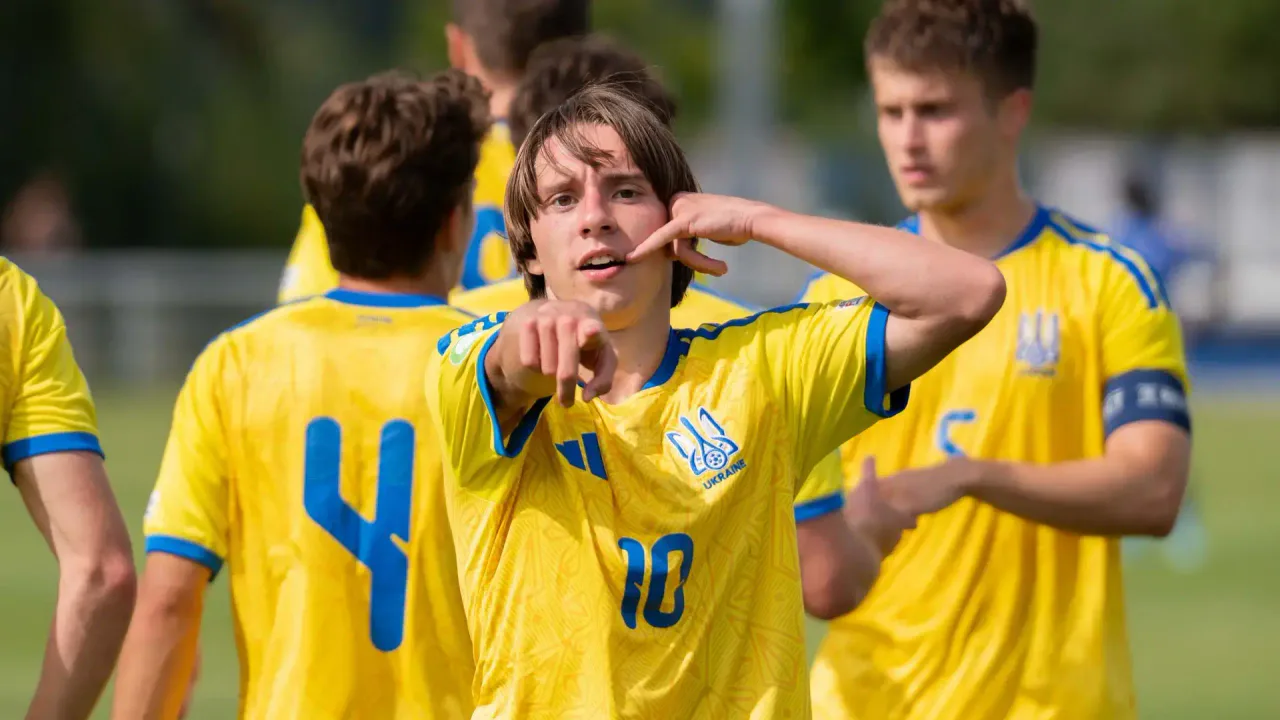 Юнацька збірна України U-19 після виходу до півфіналу Євро-2026