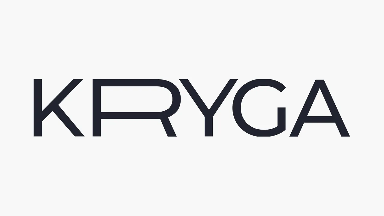 Логотип Kryga Agency на світлому фоні