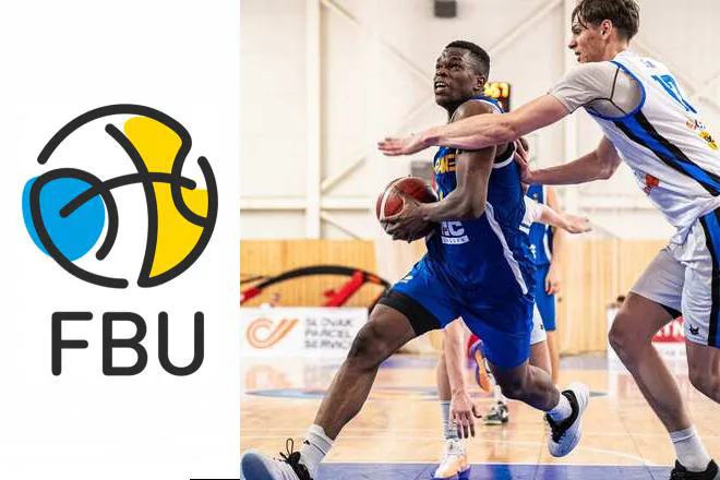 Збірна України U-20 з баскетболу в матчі чемпіонату Європи проти Естонії