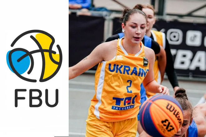 Жіноча збірна України U-23 з баскетболу 3x3 під час матчу на стопі Ліги націй у Ризі